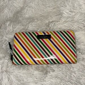 Kate Spade Candy Stripped Long Wallet
